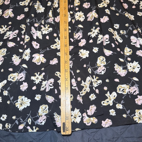 Nemidor | EUC Women’s Black Floral Midi Dress Size 20 - Picture 7 of 10
